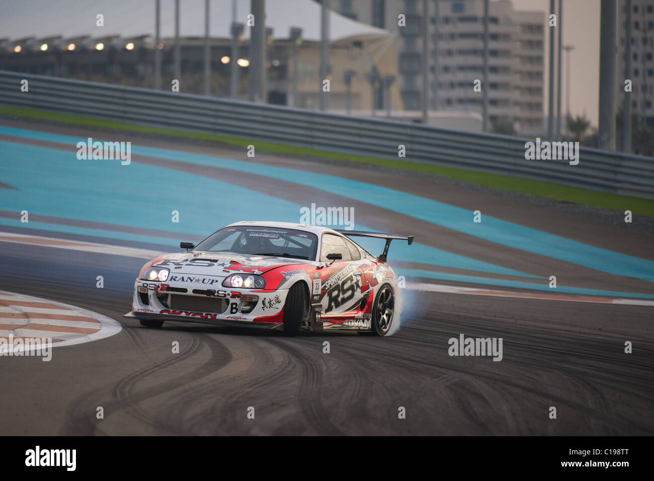 Formula drift, circuit Yas Marina, mars 2011, Abu Dhabi Émirats arabes unis Banque D'Images