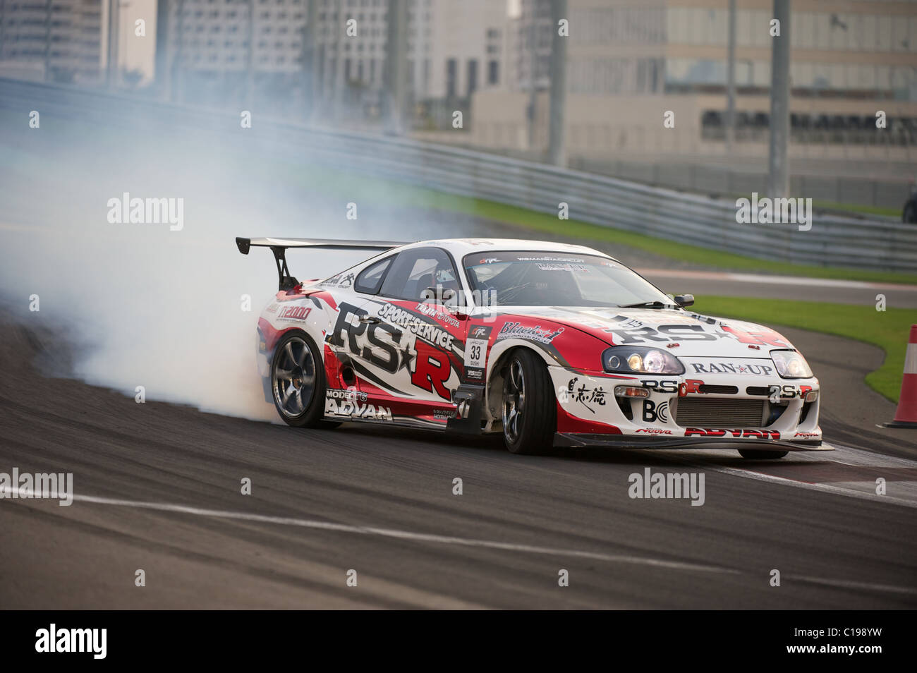 Formula drift, circuit Yas Marina, mars 2011, Abu Dhabi Émirats arabes unis Banque D'Images