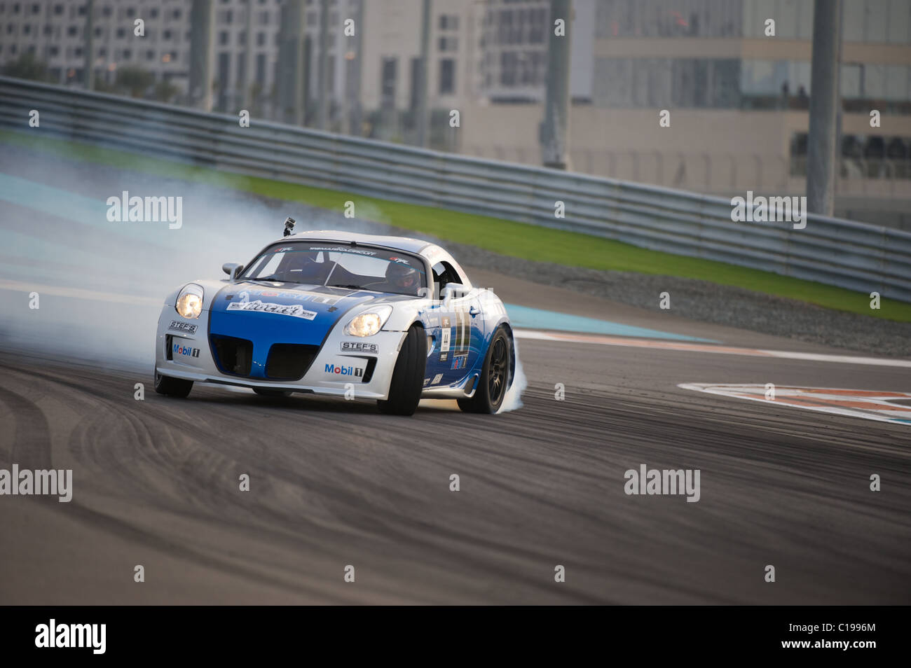 Formula drift, circuit Yas Marina, mars 2011, Abu Dhabi Émirats arabes unis Banque D'Images