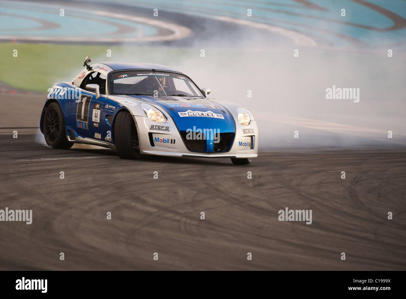 Formula drift, circuit Yas Marina, mars 2011, Abu Dhabi Émirats arabes unis Banque D'Images