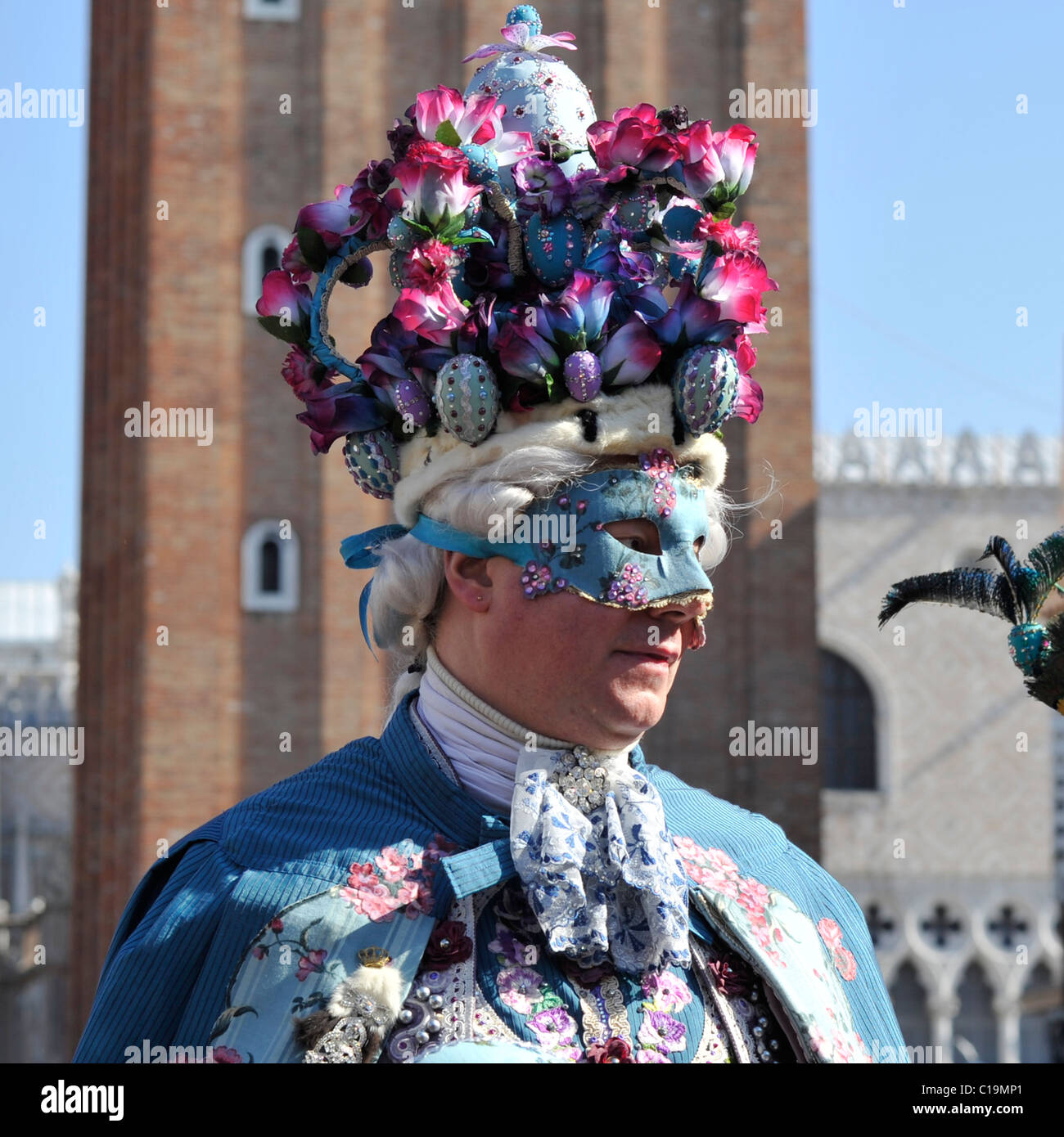 Masque Vénitien Venise Italie Venise Italie Venise Italie Italia Carnival Mask Banque D'Images