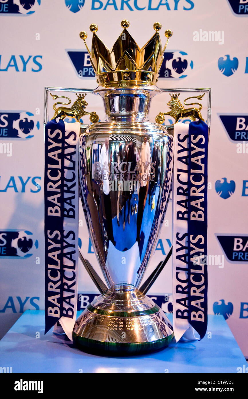 Champion de la Barclays Premier League Cup Banque D'Images