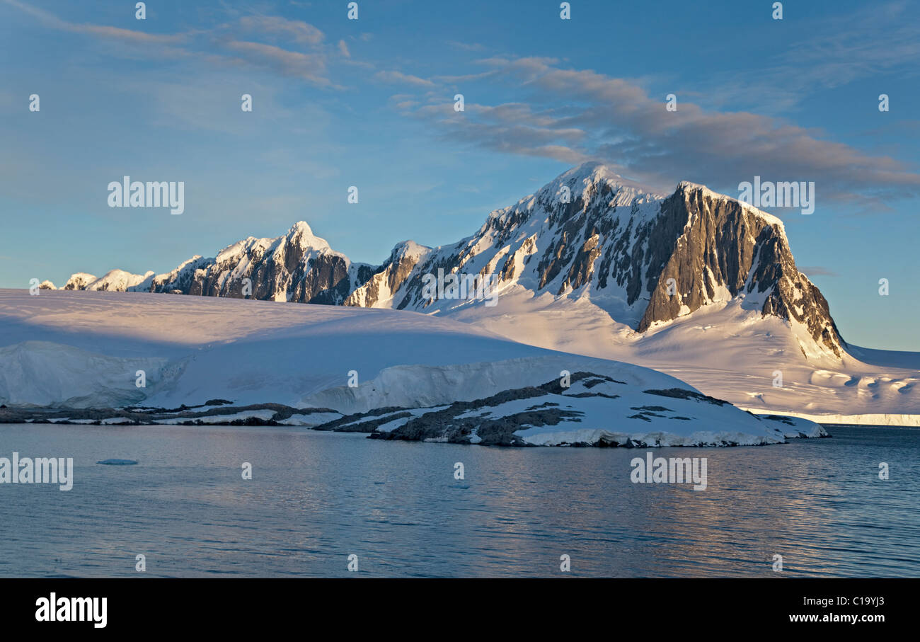 Le détroit de Gerlache, Péninsule Antarctique Banque D'Images