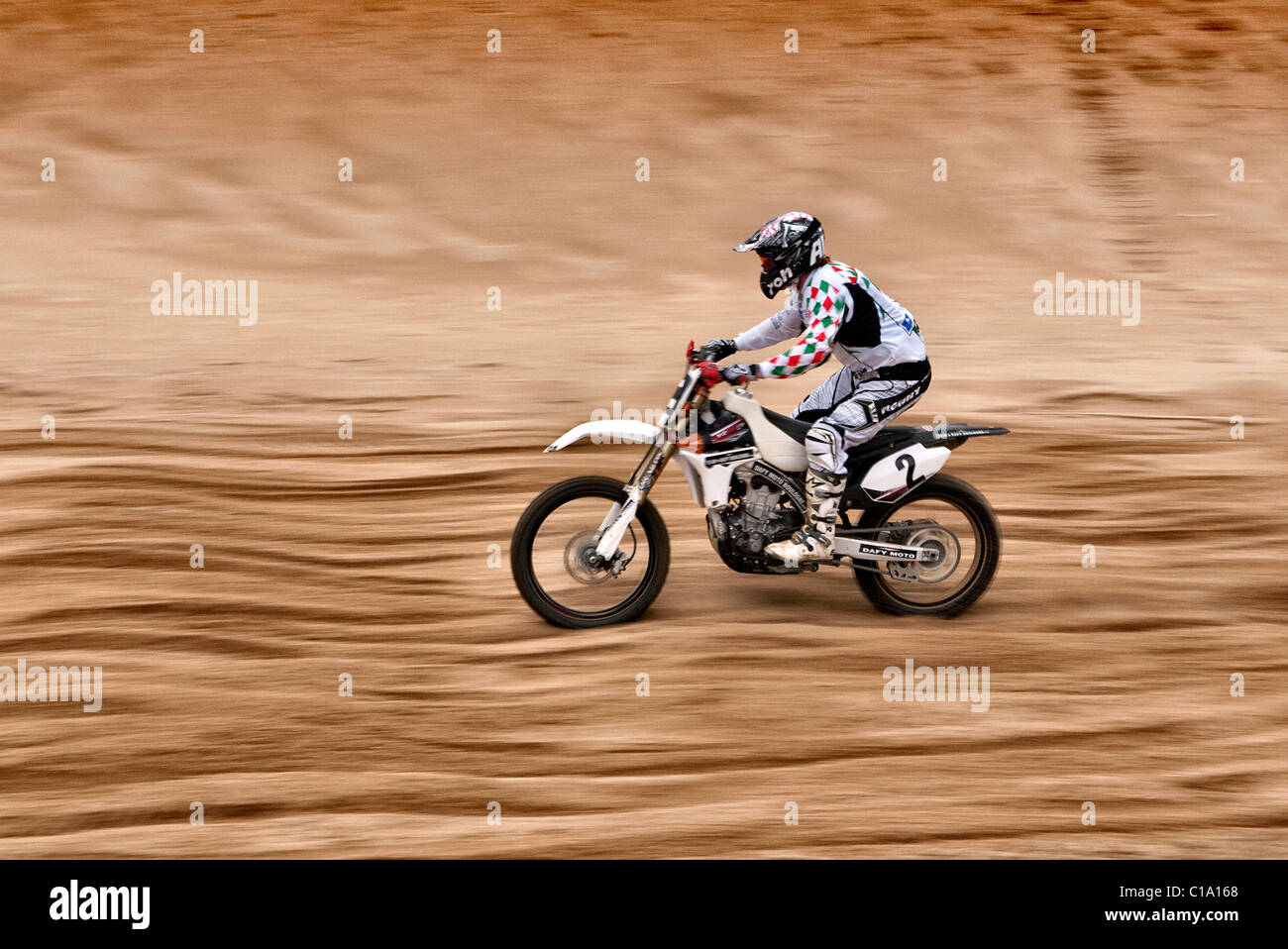 Moto Cross rider moto cross à plage de Margate Thanet Kent UK réunion Photo  Stock - Alamy