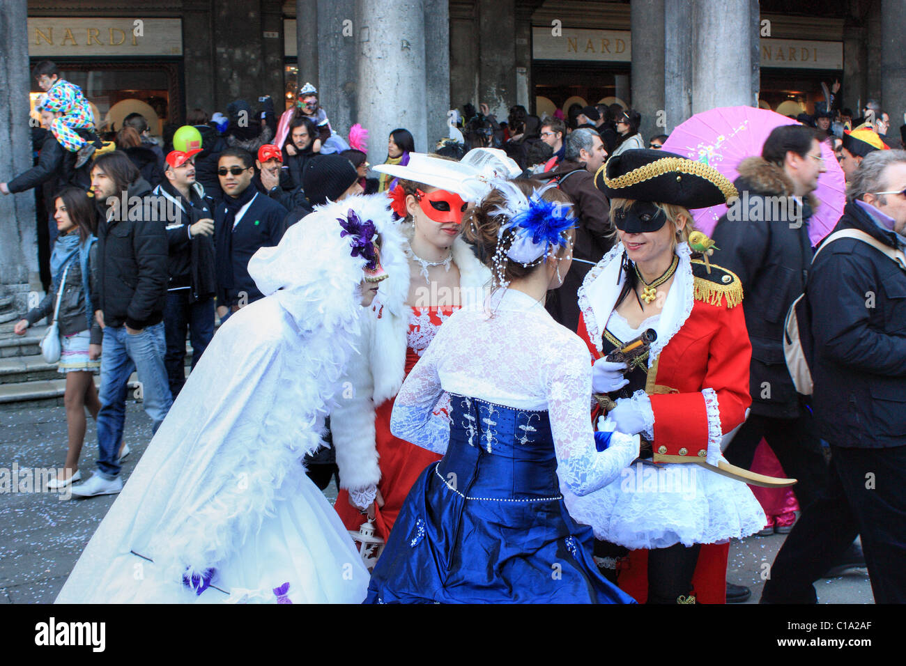 Carnevale di Venezia, Italie Banque D'Images