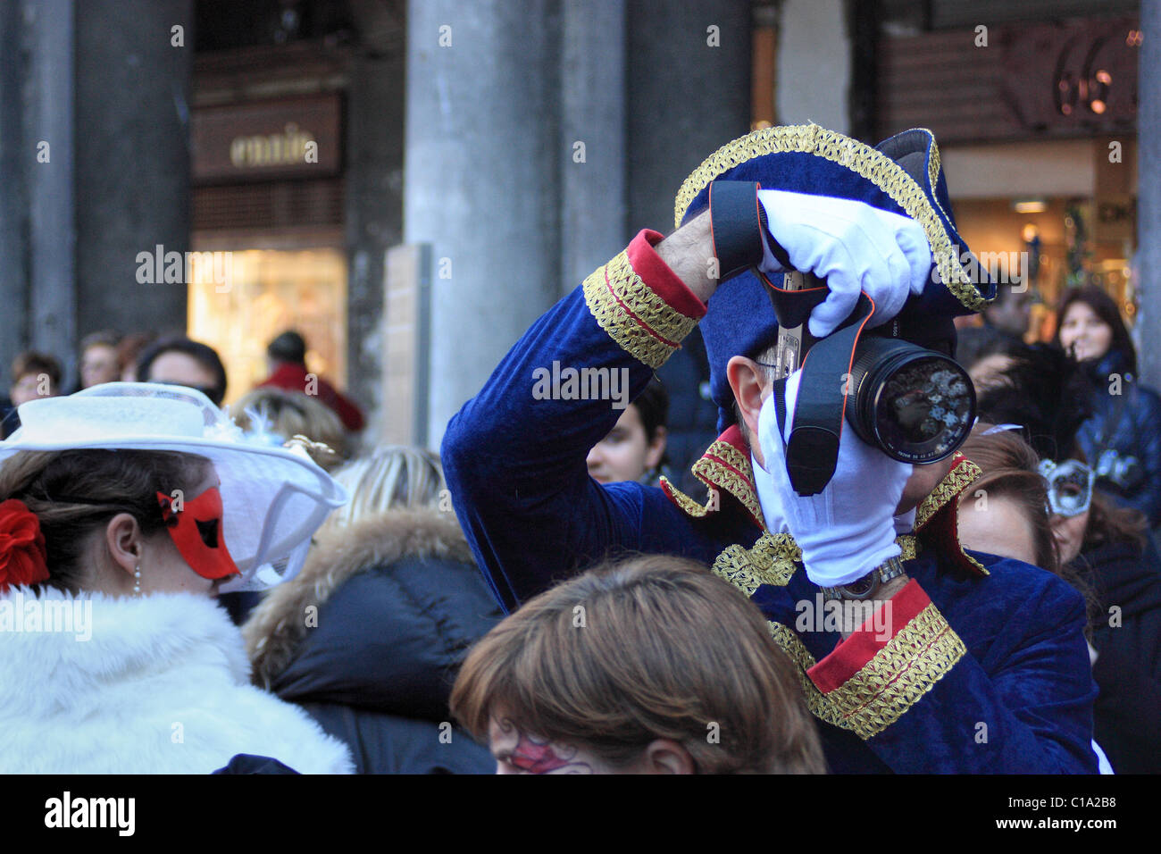 Carnevale di Venezia, Italie Banque D'Images