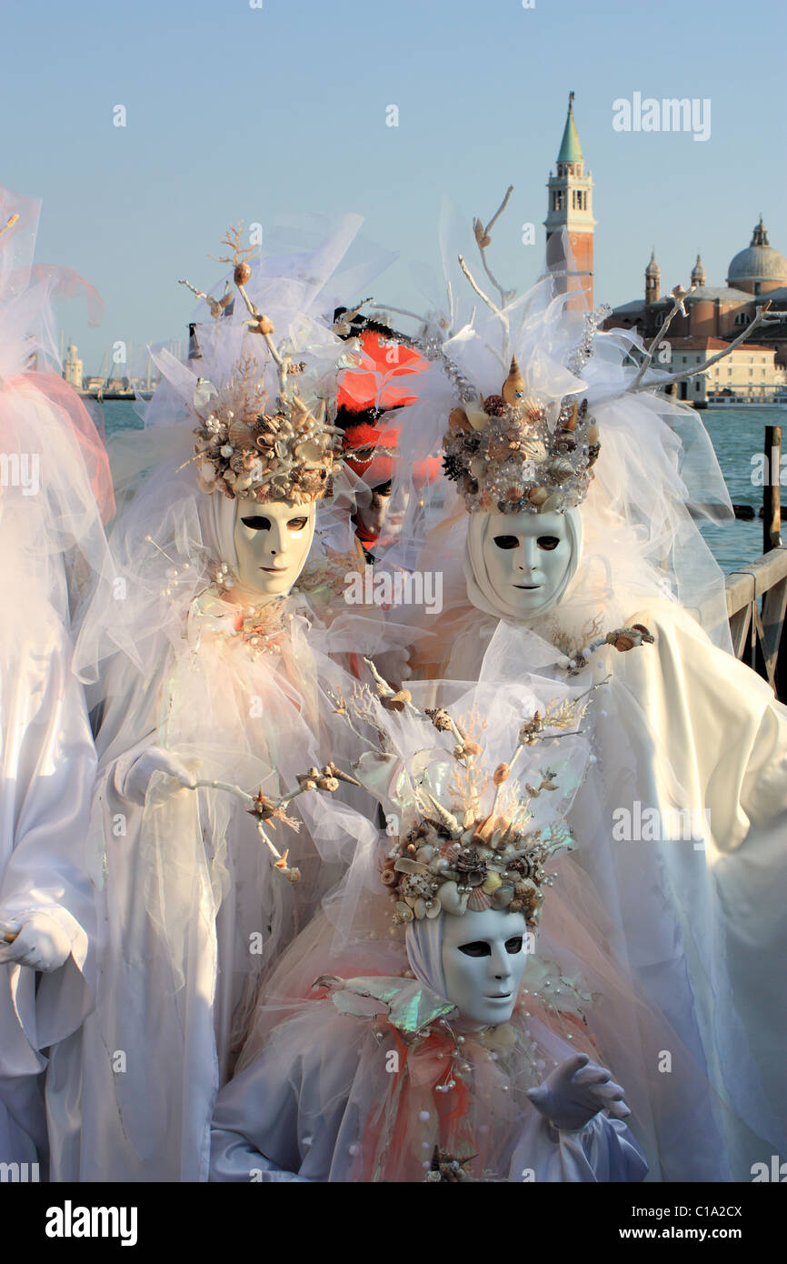 Carnevale di Venezia, Italie Banque D'Images
