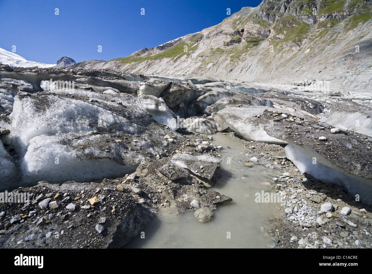 Pasterze glacier Banque D'Images