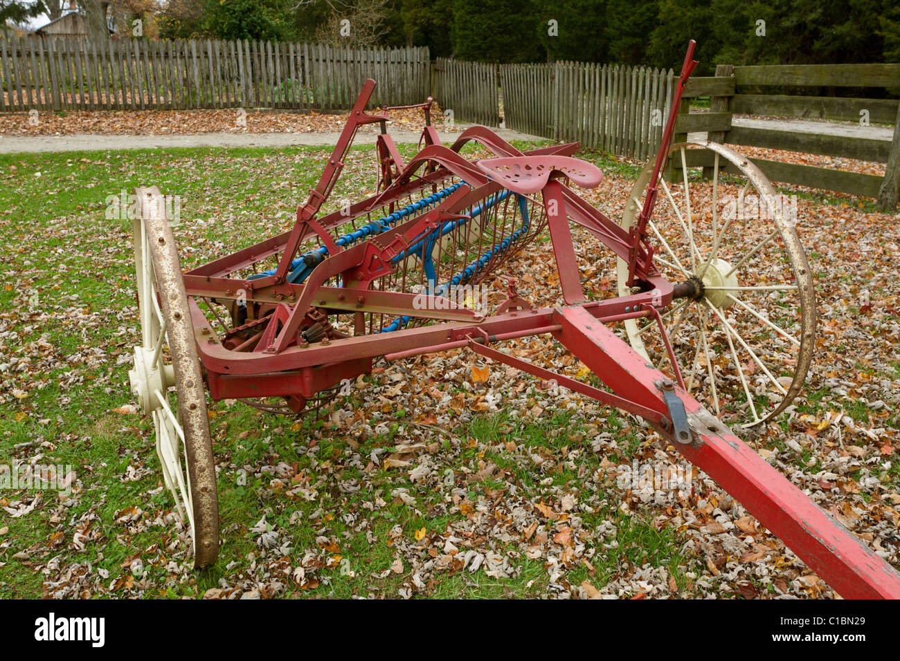 Des machines agricoles. Banque D'Images