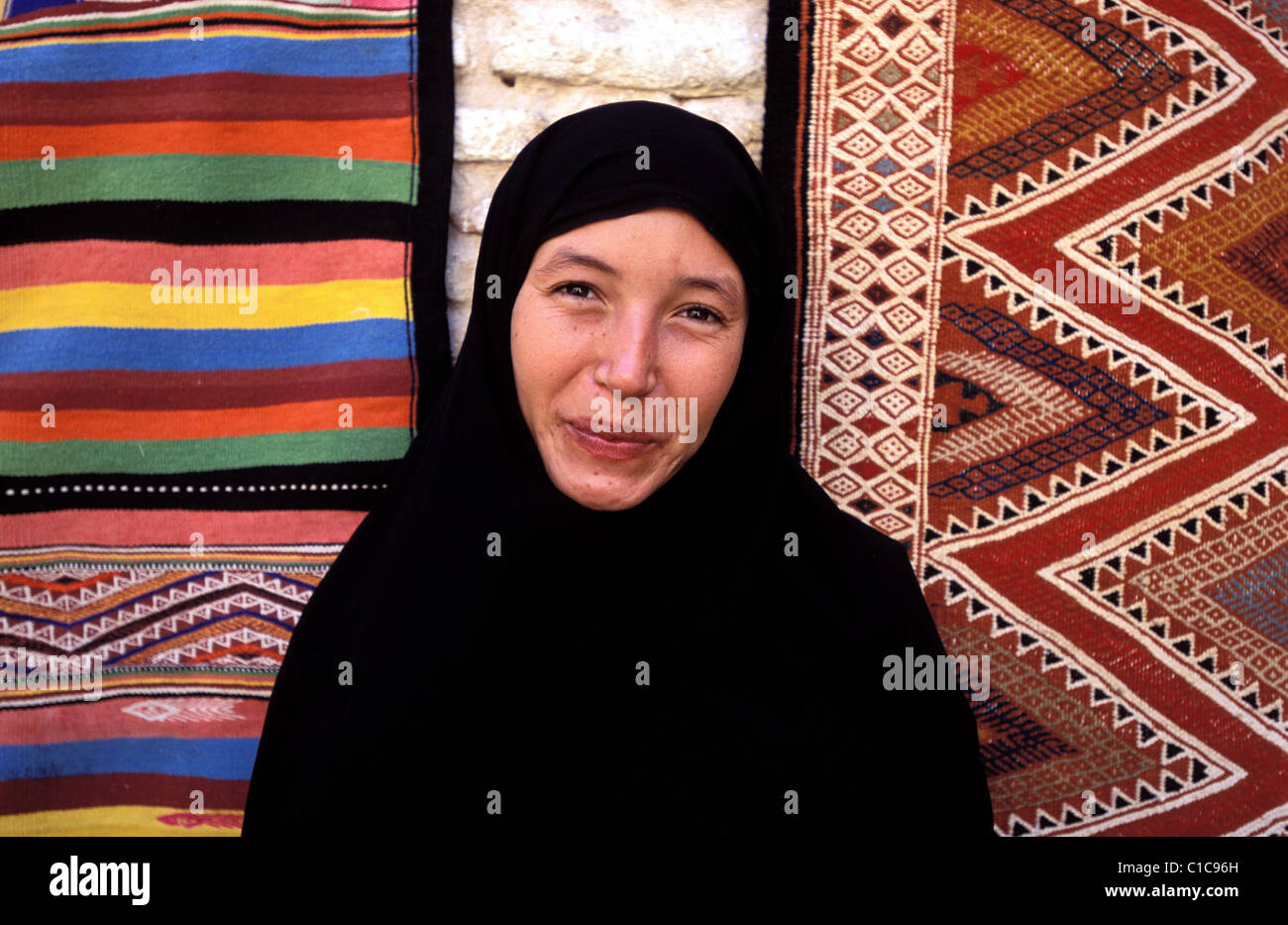 La Tunisie, le sud de la Tunisie, Tozeur, medina Banque D'Images