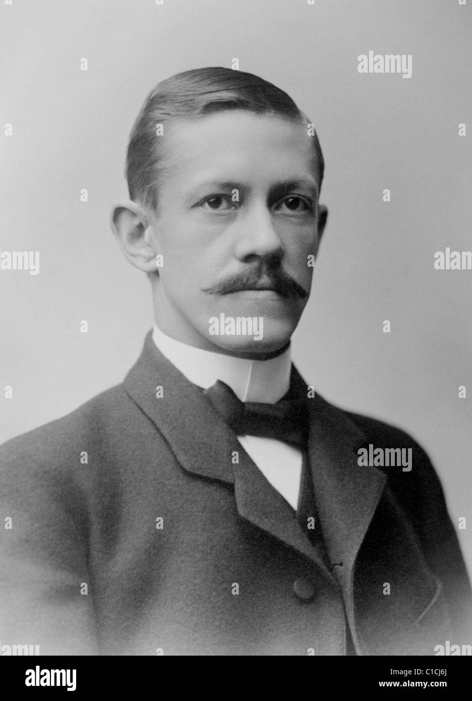 Allvar Gullstrand ophtalmologiste suédois (1862 - 1930) - lauréat du Prix Nobel de physiologie ou médecine en 1911. Banque D'Images