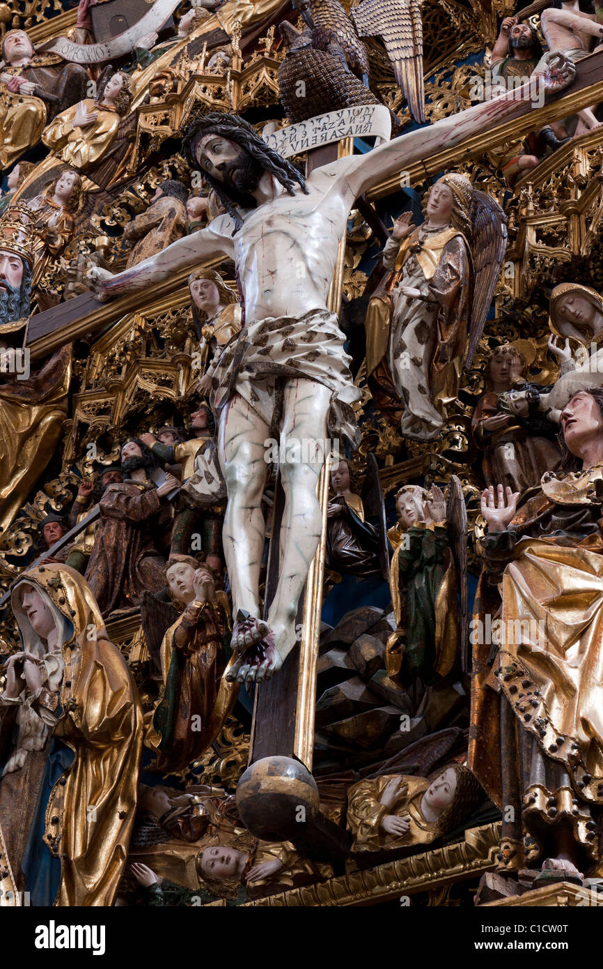 Cartuja de Miraflores (Burgos, Espagne) Banque D'Images