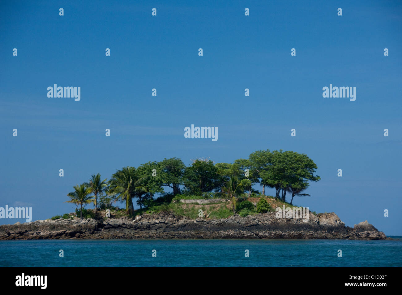 Madagascar, île de Nosy Komba (à côté de Nosy Be). Banque D'Images