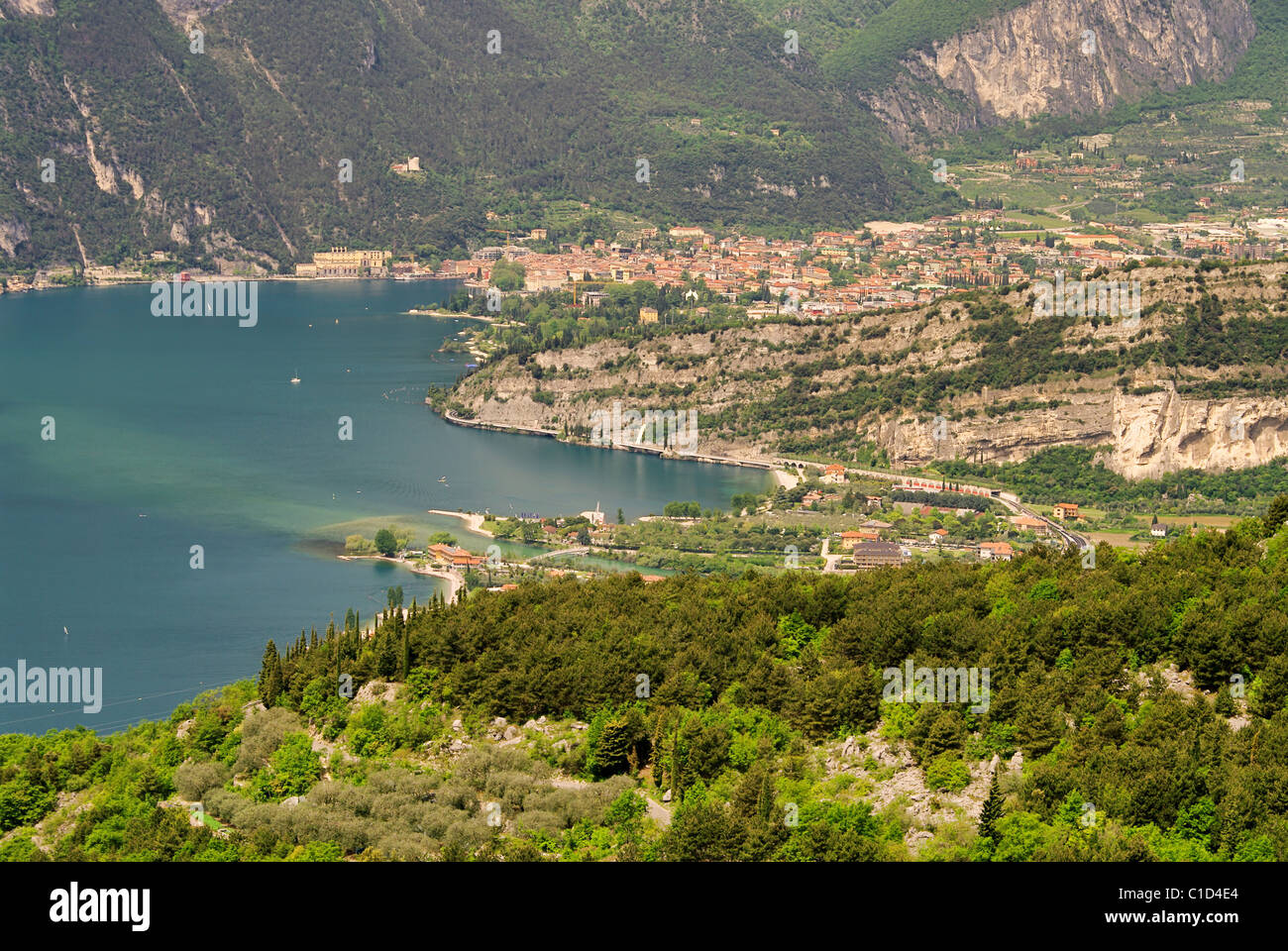 Gardasee Nago-Torbole - Lac de Garde Riva Del Garda 02 Banque D'Images