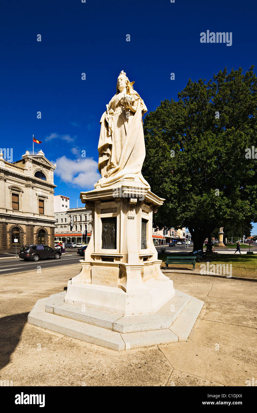 La Reine Victoria Ballarat Monument est un bel exemple de l'ère victorienne villes monuments. Banque D'Images