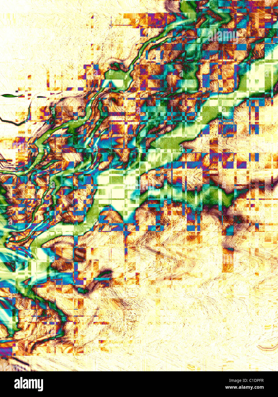 Résumé numérique Banque D'Images