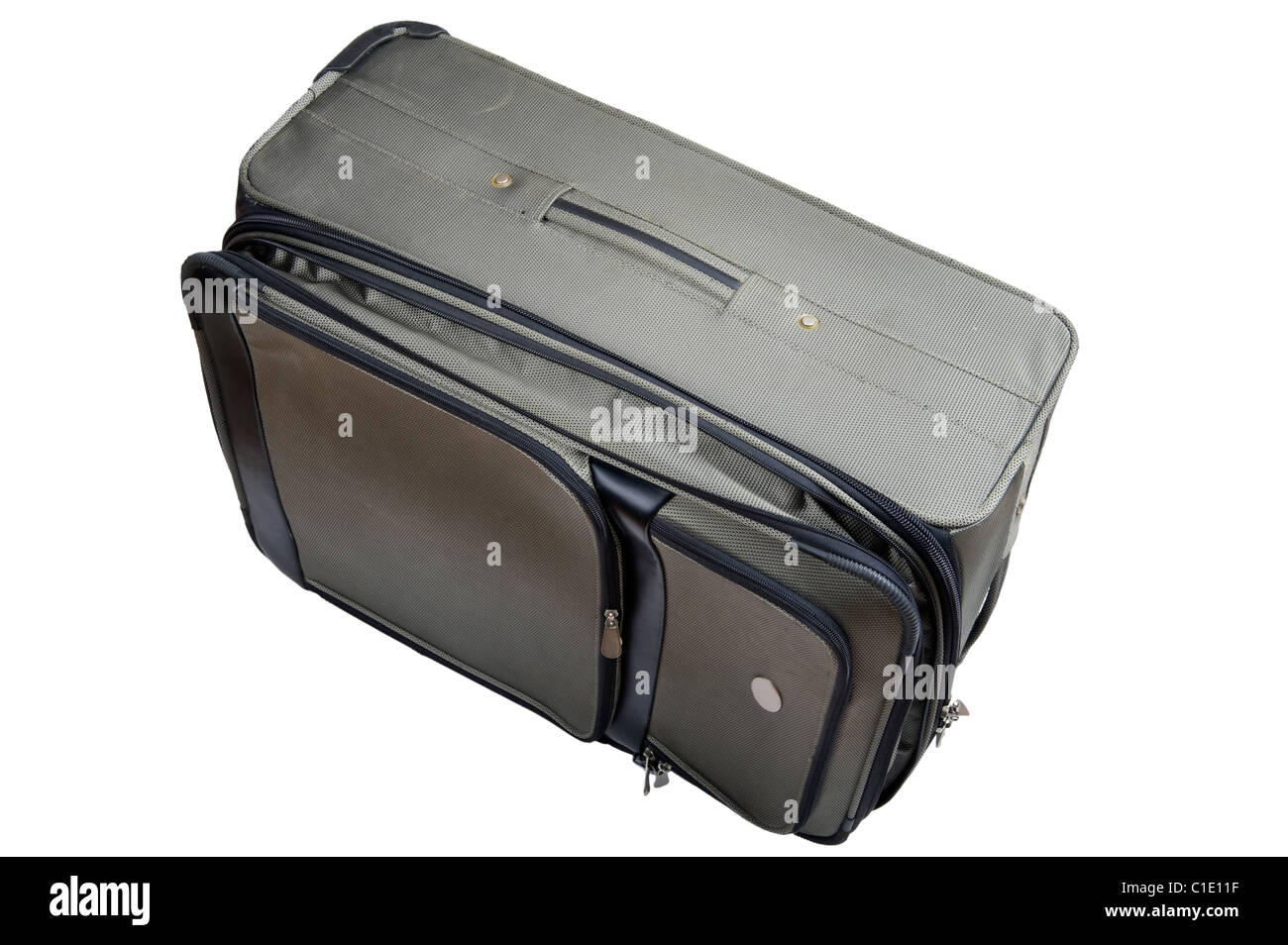 Objet sur blanc - isoloated valise close up Banque D'Images