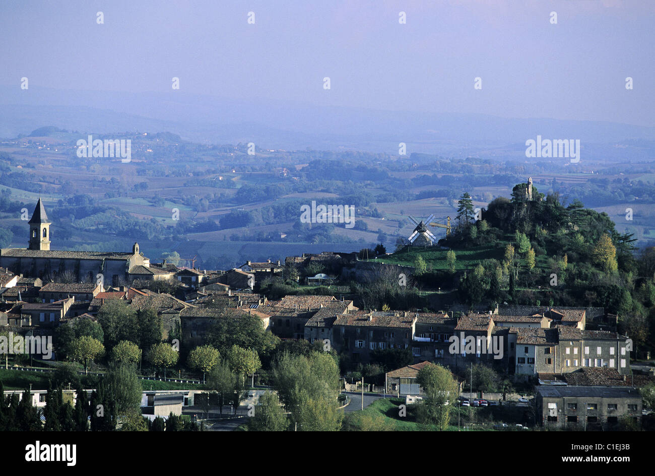 France Tarn Lauragais Lautrec village labellisé Les Plus Beaux Villages