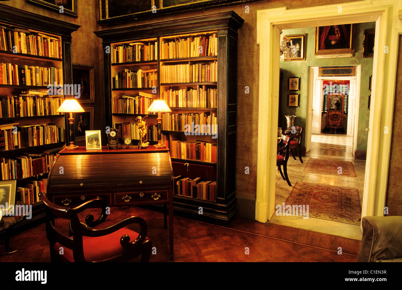 Malte, La Valette, la Casa Rocca Piccola, une maison noble Banque D'Images