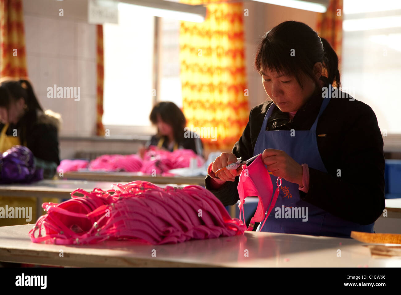 Chine Garment Factory Banque D'Images
