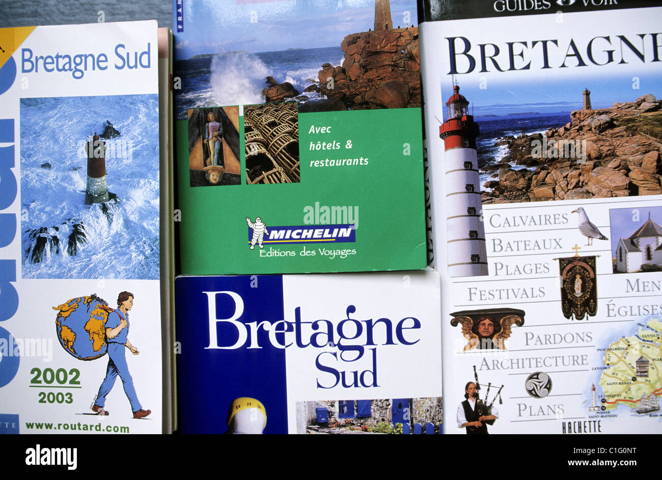 France, Loire Atlantique, guide touristique books Banque D'Images