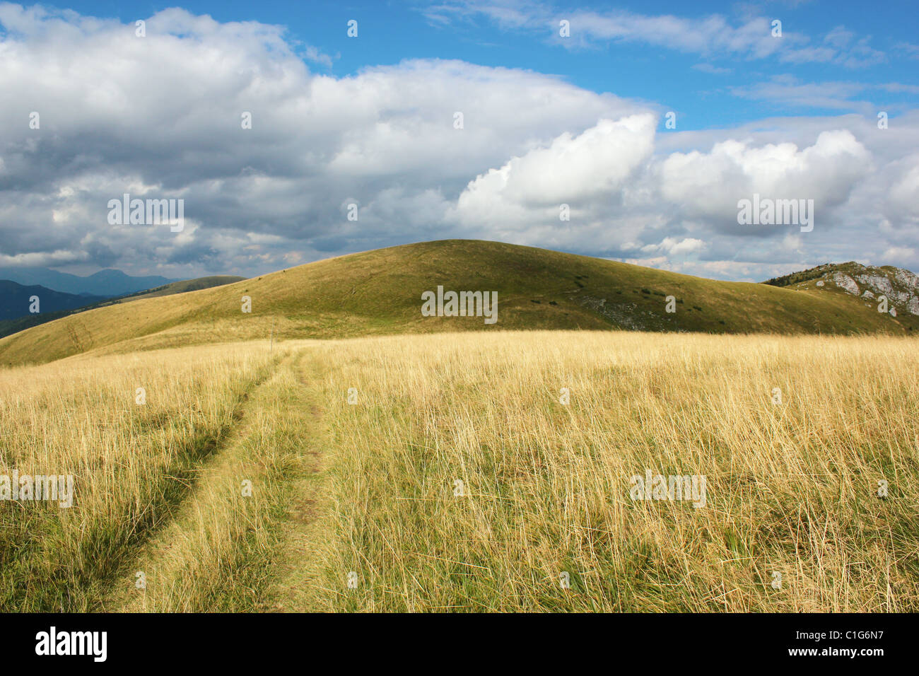 Paysages de montagne, Velka Fatra, Slovaquie Banque D'Images