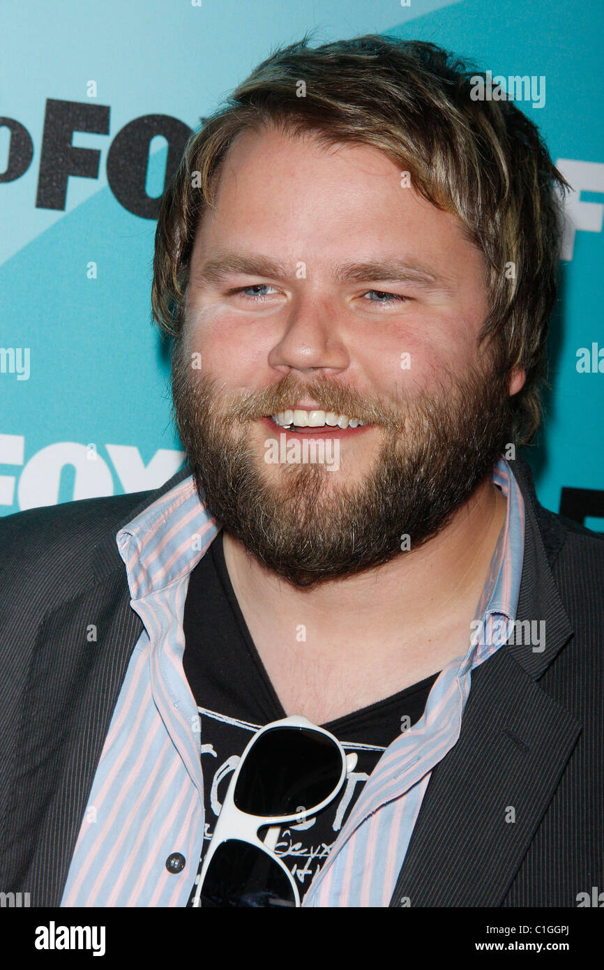 Tyler Labine, de fils de Tucson Fox 2009 Présentation Post-Party Programmation Wollman Rink de Central Park à New York City, USA Banque D'Images