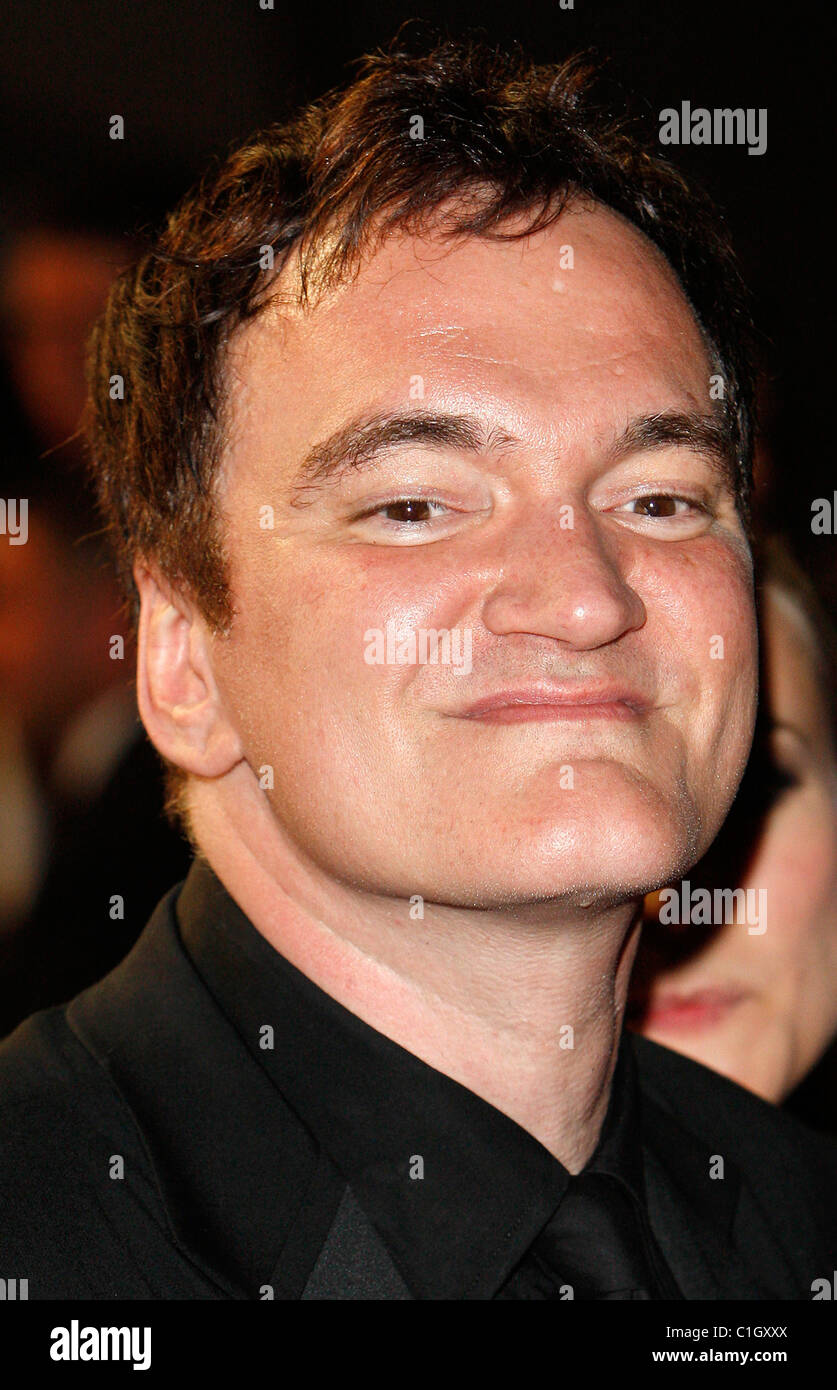 Le Quentin Tarantino Festival de Cannes 2009 - Jour 8 Première mondiale de ''Inglourious Basterds' Arrivées - Cannes, France - Banque D'Images