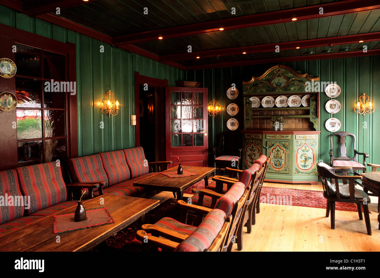 La Norvège, ville de Geilo, station de ski de l'hôtel Norlandia Geilo Banque D'Images