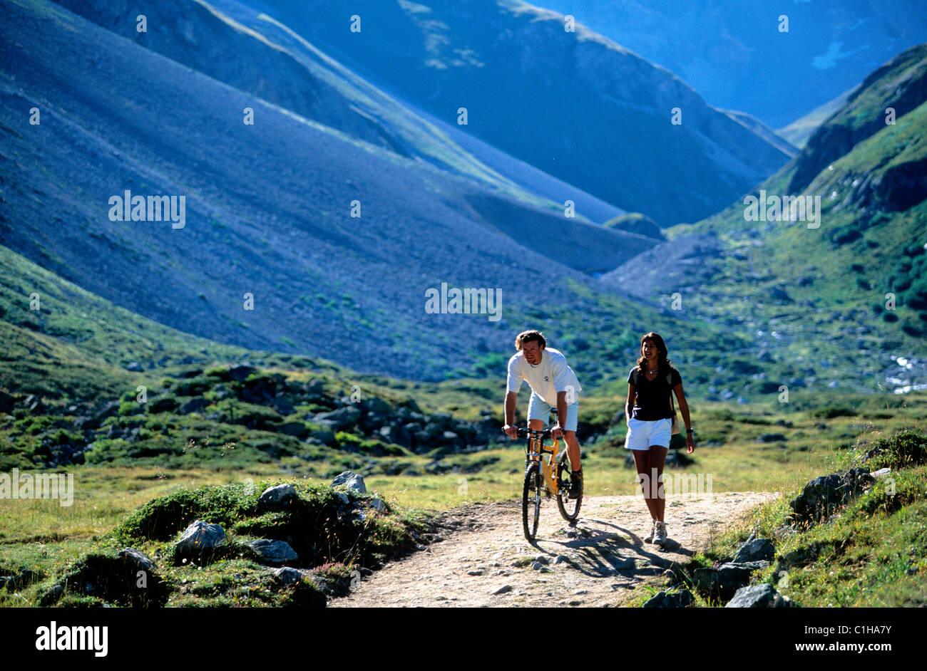 France, Savoie, Méribel Banque D'Images