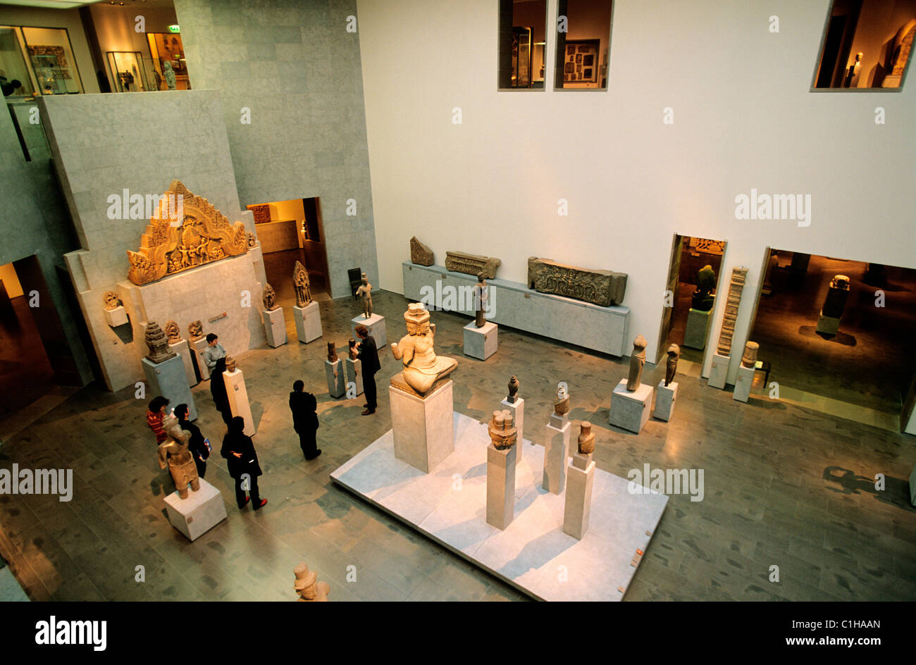 France, Paris, Musée Guimet d'art asiatique Banque D'Images