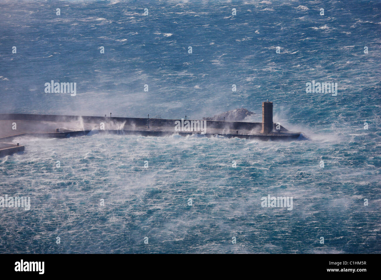 Vent fort Banque D'Images