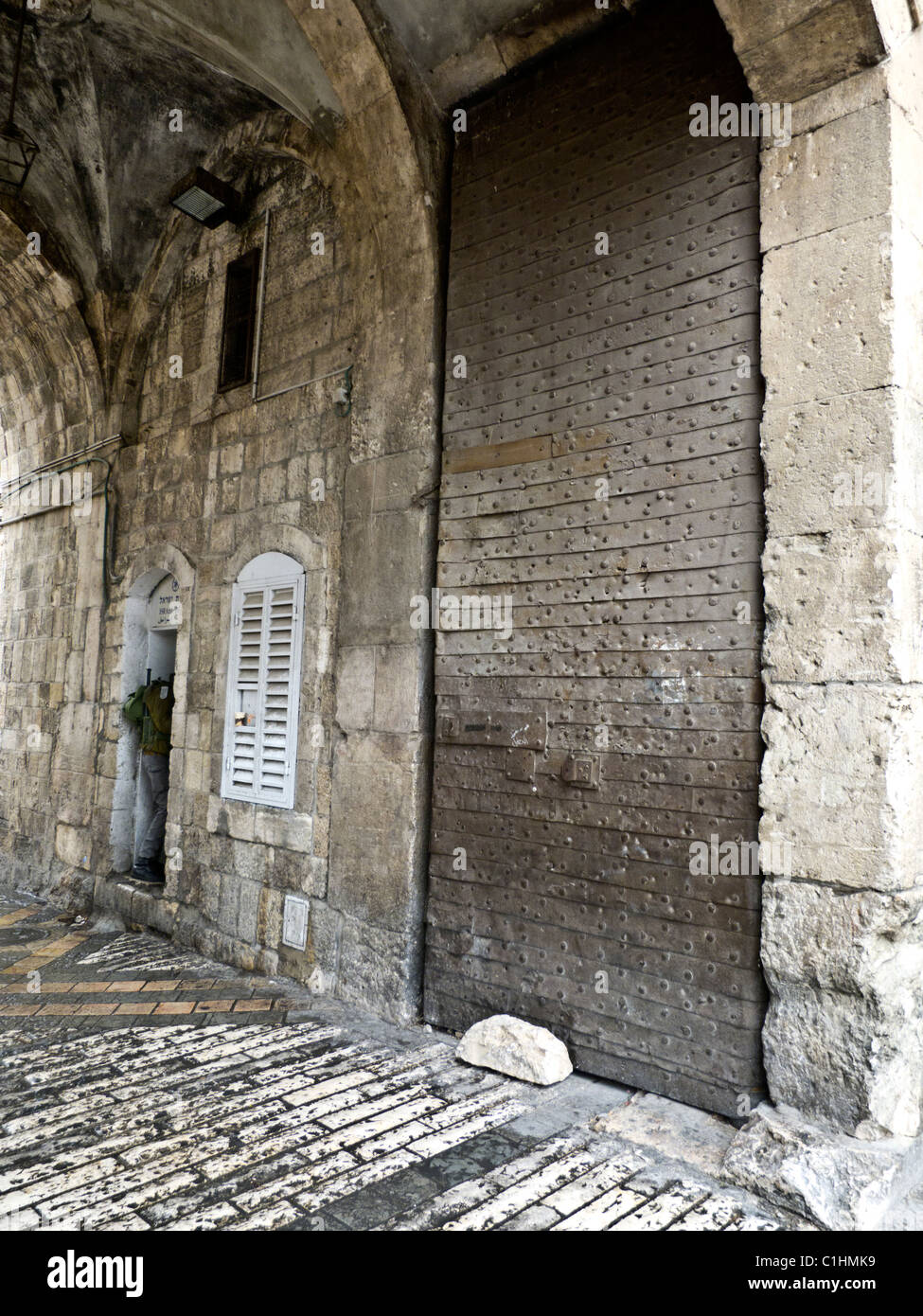 Portes de Jérusalem,Lion's Gate Banque D'Images