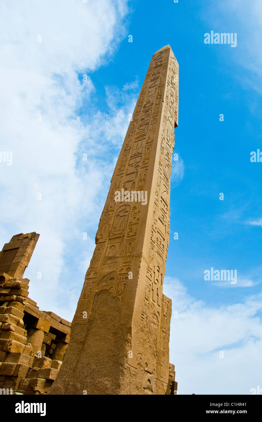 Temple de Karnak, Louxor, Egypte Banque D'Images