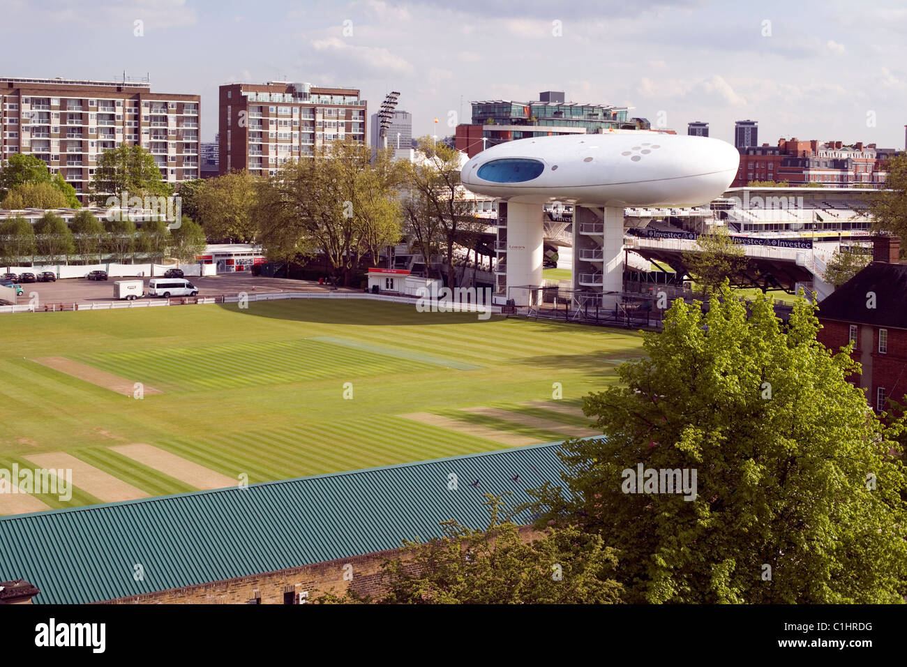 Lord's Cricket Ground, pépinière Pavilion, Londres, Angleterre, Royaume-Uni, Europe Banque D'Images