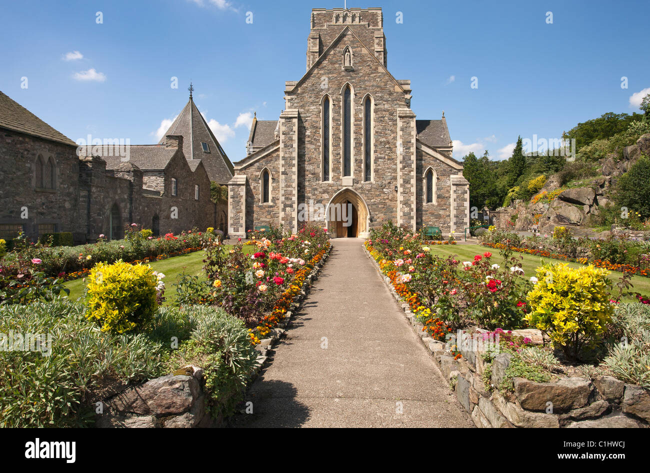 L'Abbaye de Mount Saint Bernard, Leicestershire, Angleterre Banque D'Images