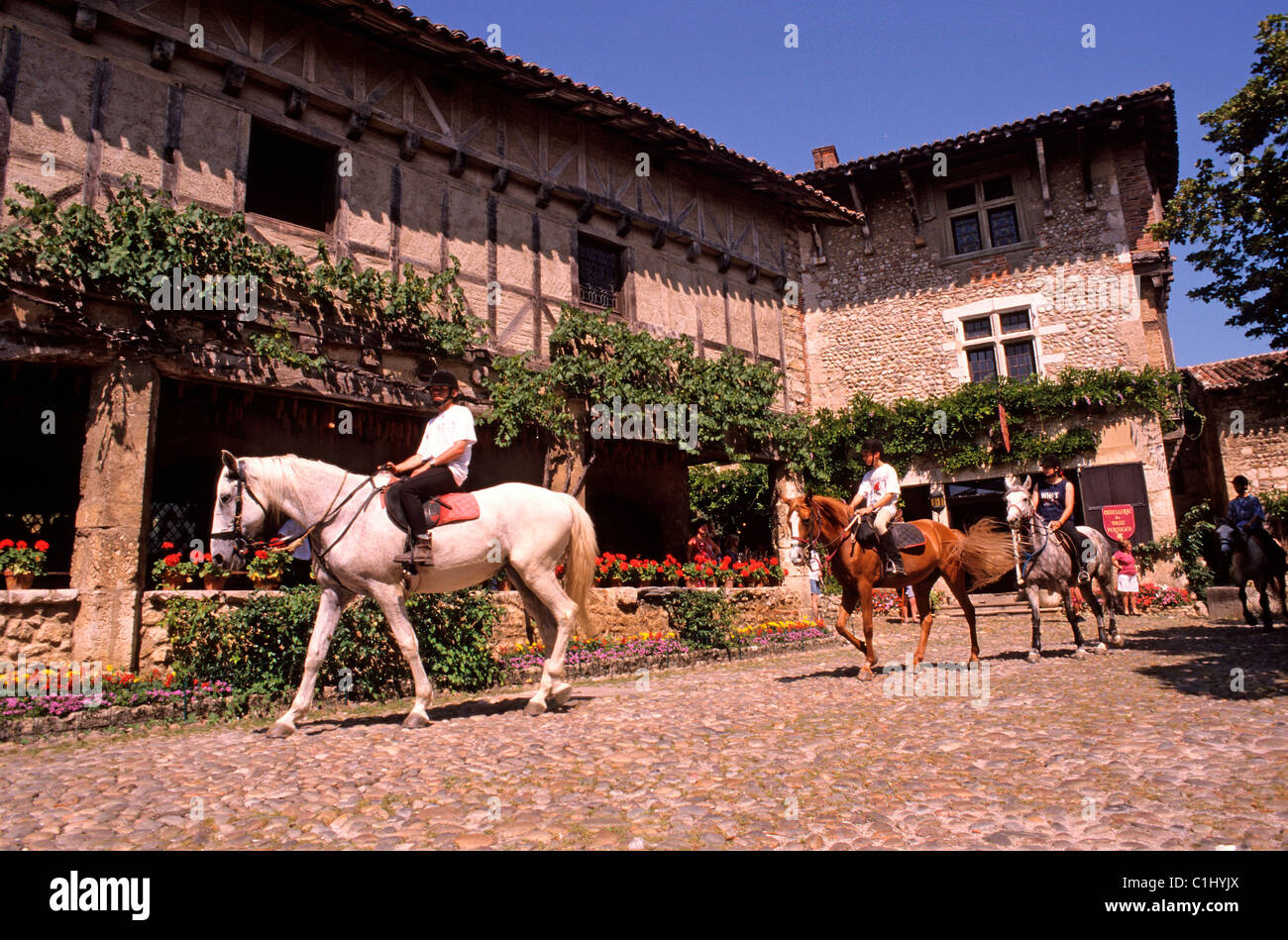 France Ain Perouges medieval village labellisé Les Plus Beaux Villages ...