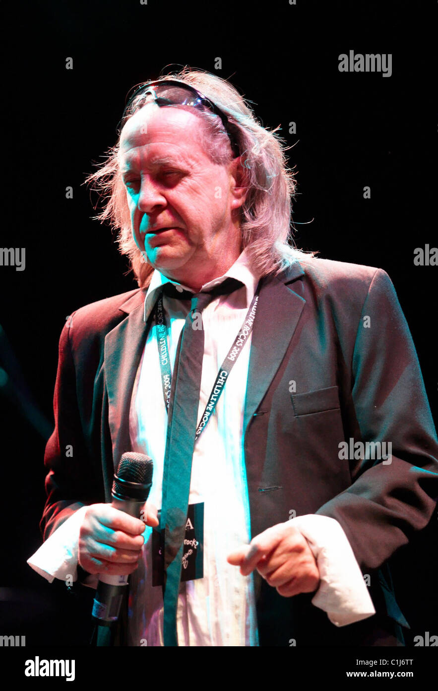 Pretty Things - Phil peut Childline Rocks à l'O2 Indigo - vivre à Londres, Angleterre - 01.06.09 Banque D'Images