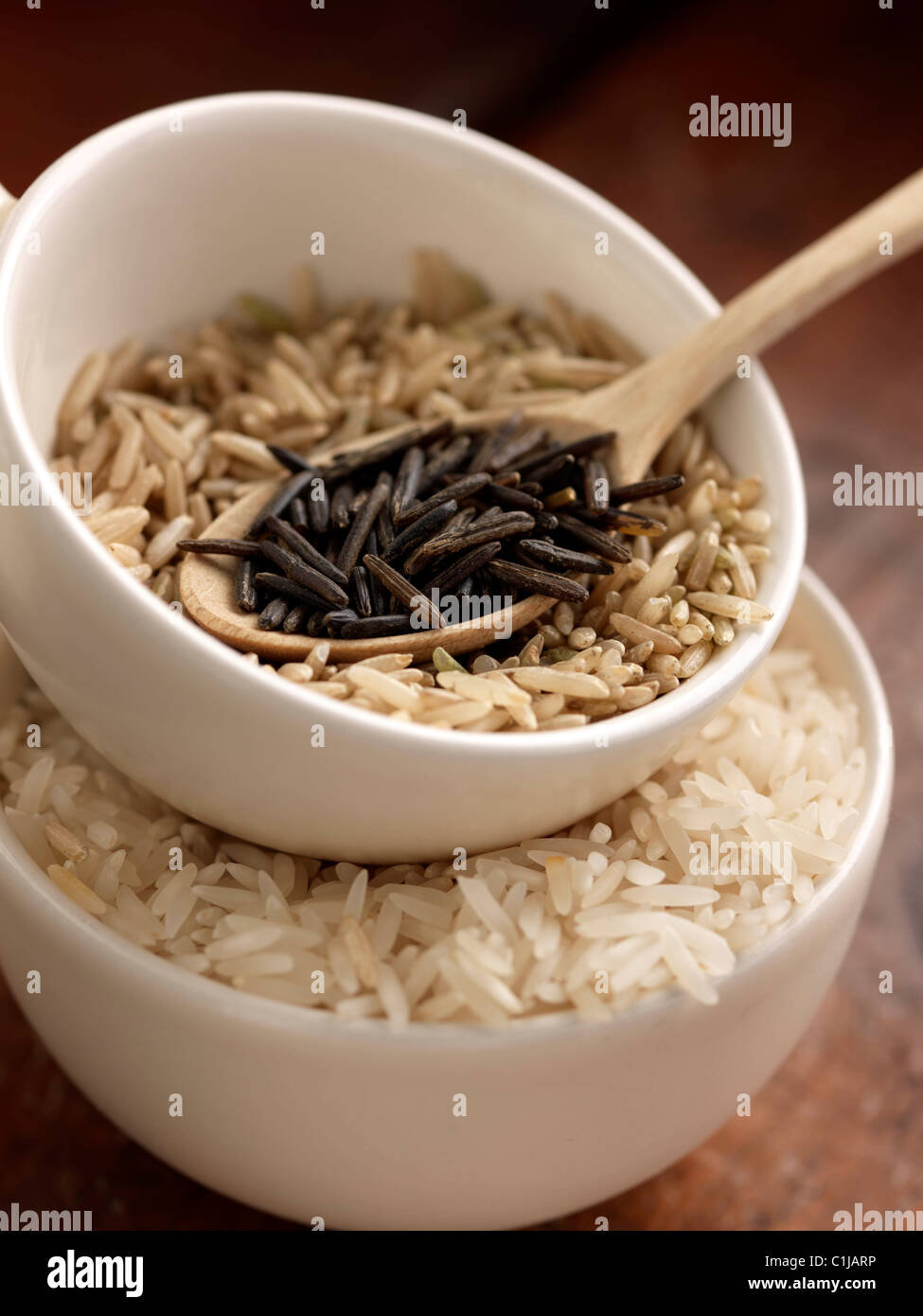 Riz basmati brun Banque de photographies et d’images à haute résolution