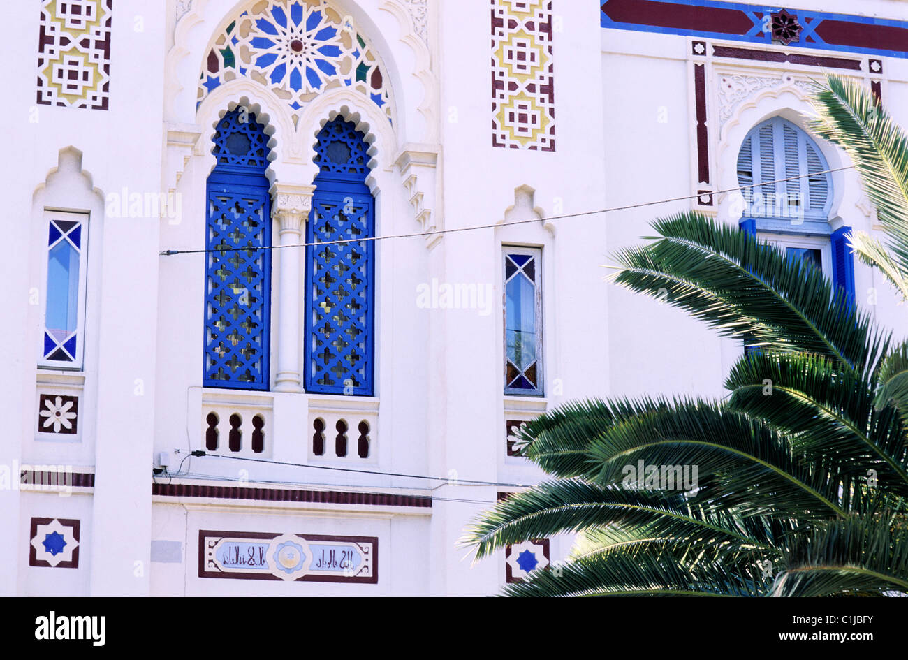 La France, Var, Hyeres, villa Tunisienne Banque D'Images