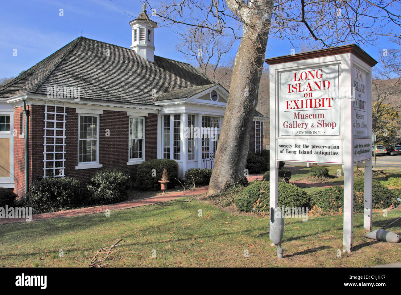 Société pour la préservation de l'île Long Musée des Antiquités, Cold Spring Harbor, Long Island, NY Banque D'Images