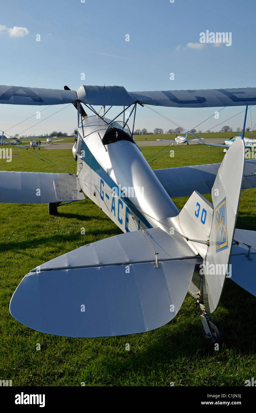 Papillon de nuit 83 DH fox Banque D'Images