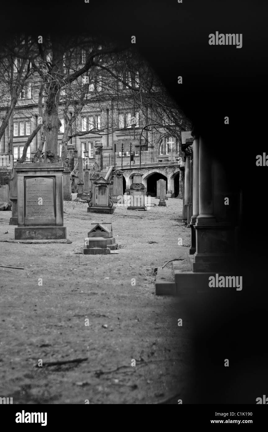 Vieux cimetière st cuthberts à Édimbourg, Écosse Banque D'Images