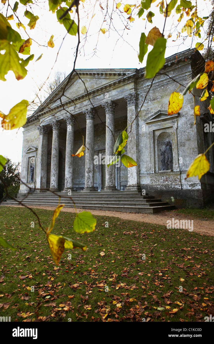 Panthéon, Stourhead, Wiltshire, Angleterre Banque D'Images