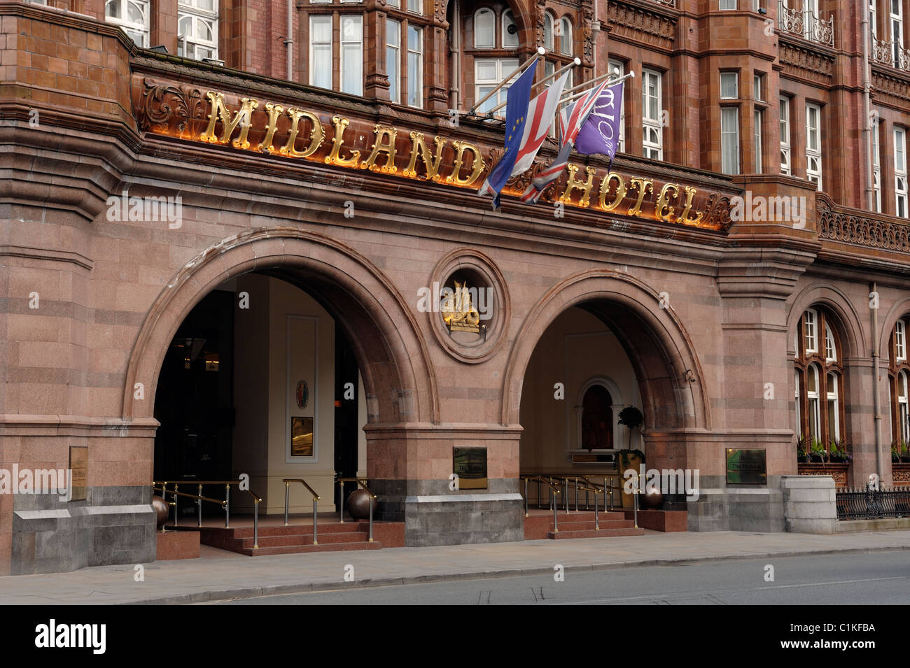 Midland Hotel Manchester Banque D'Images