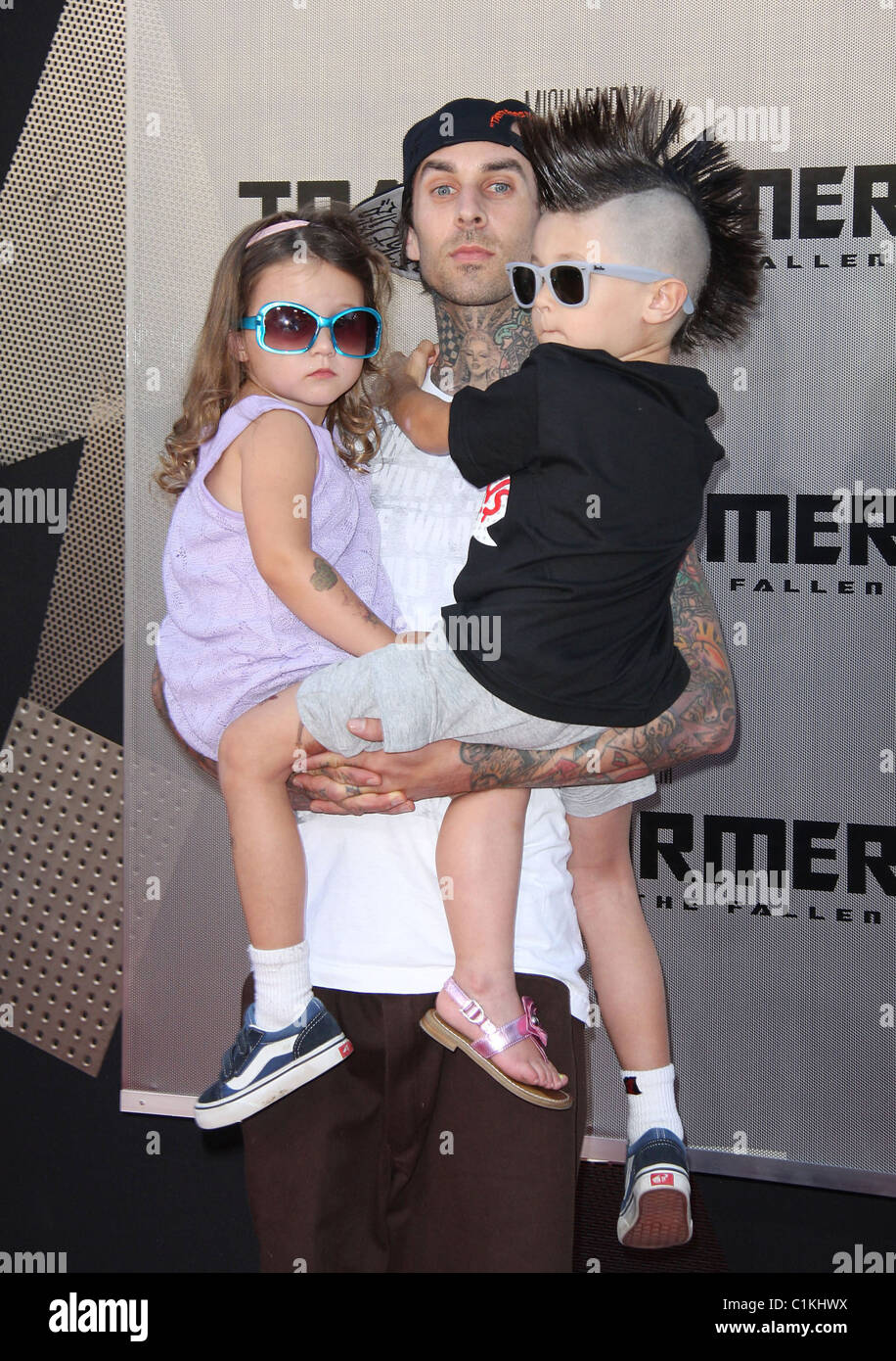 Alabama barker travis barker landon barker transformateurs Banque de