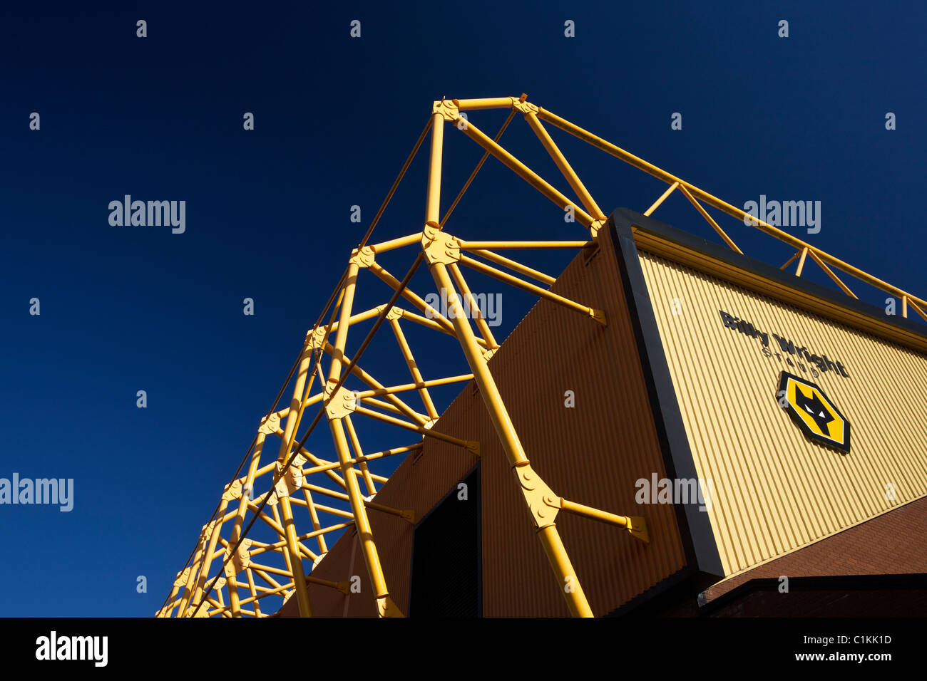 Molineux Stadium Billy Wright Stand Wolverhampton West Midlands England UK Banque D'Images