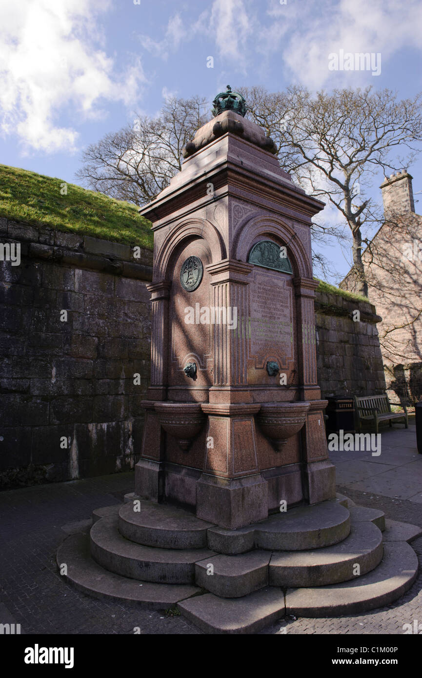 Carnforth, ville frontière Banque D'Images