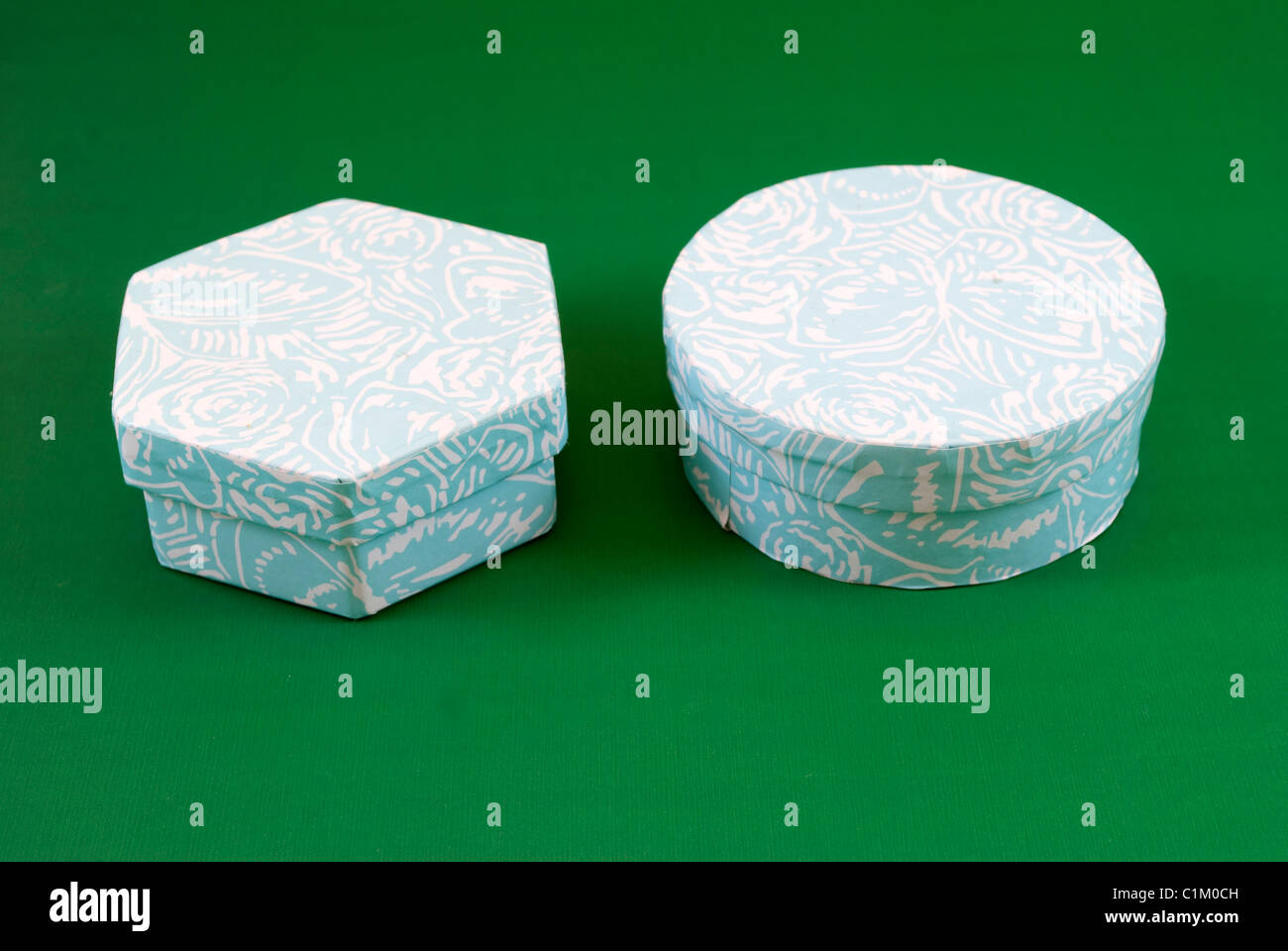 boîtes en carton Banque D'Images