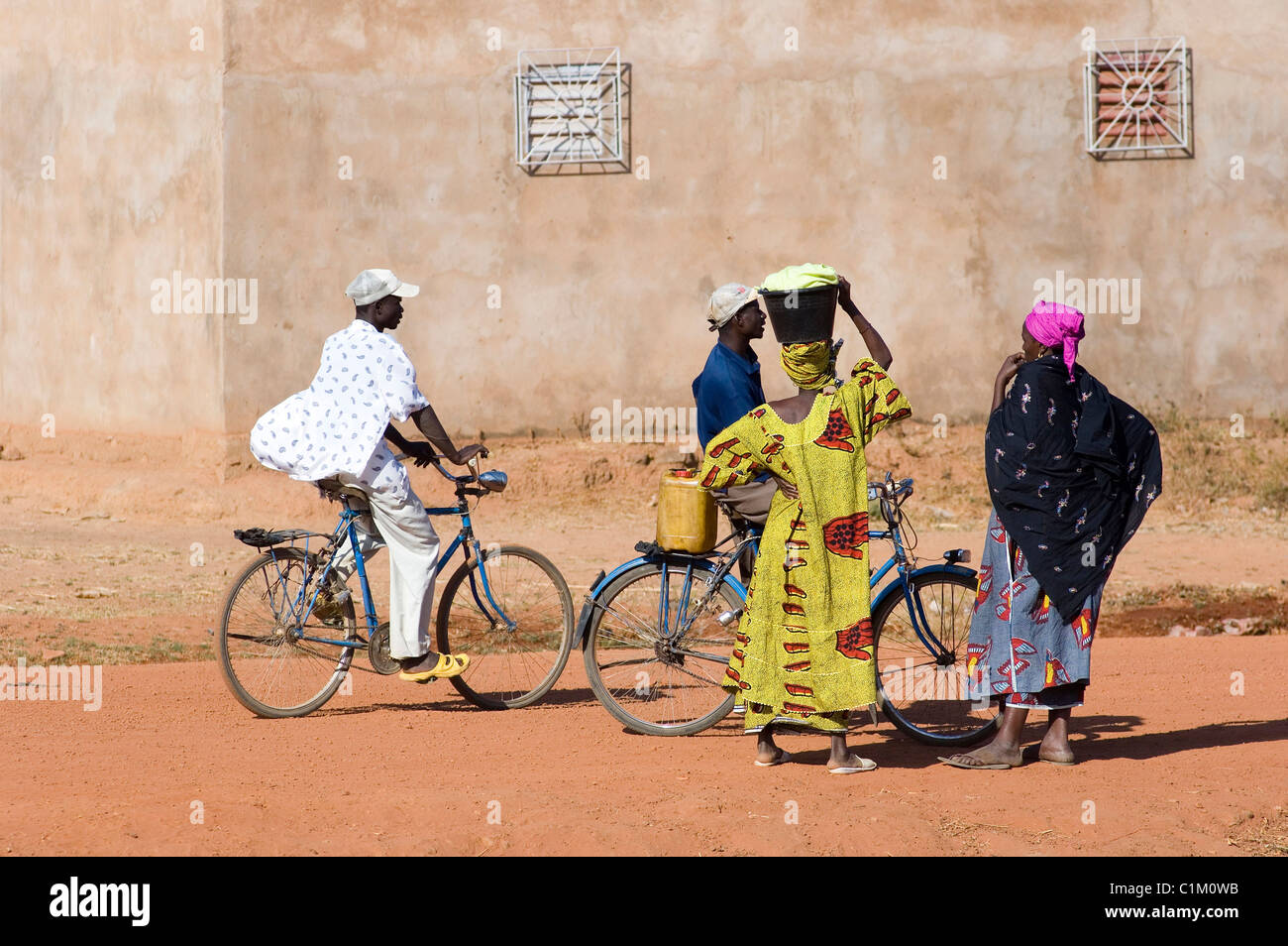 La ville de Sikasso, Mali Banque D'Images